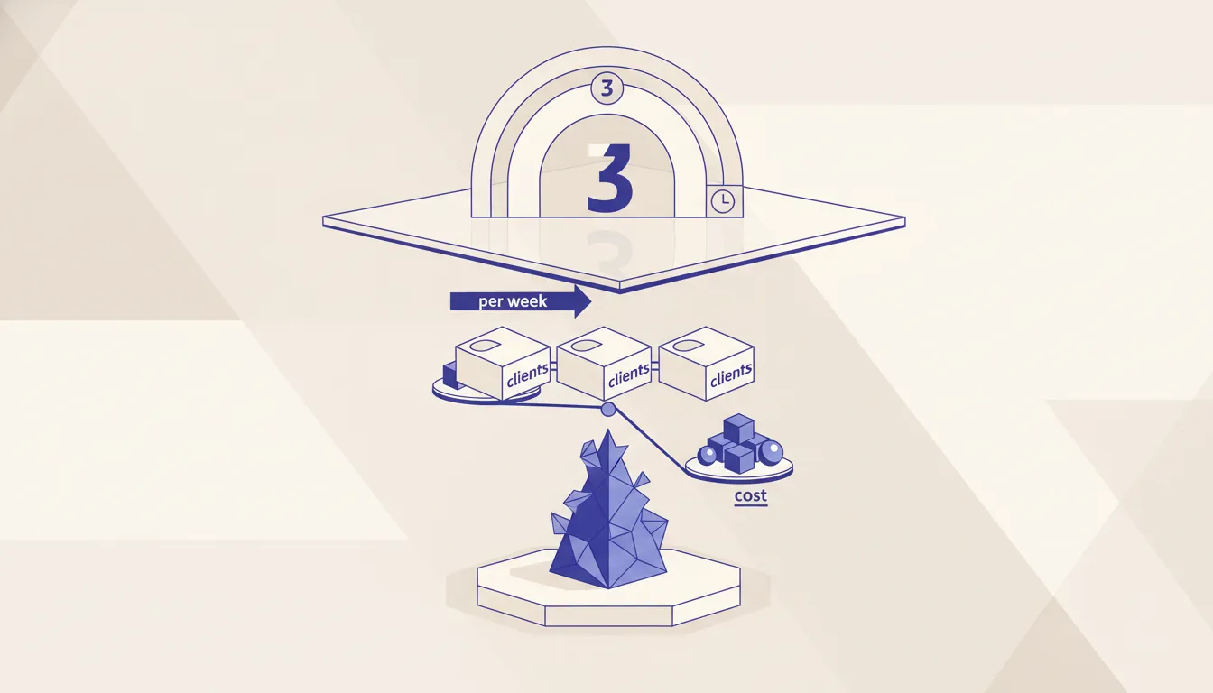 Operator view of Why 3 hours per client per week is a ceiling, not a cost for the The Ahrefs + Google Ads MCP Server That Saved a Content Agency 52 Hours a Week article
